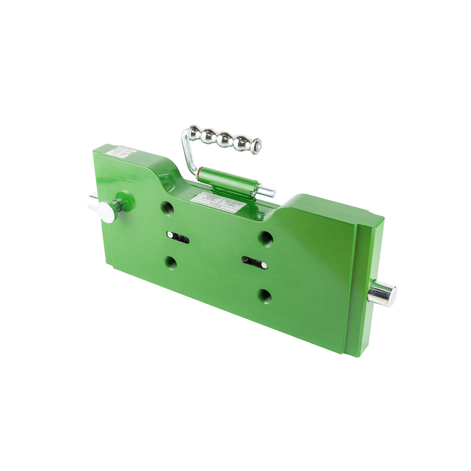 Płyta adaptacyjna LBPU 330-32-25, otwory M16, blokowanie Standard, zielony